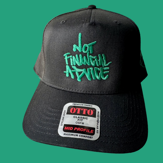 BLACK/GREEN NFA HAT